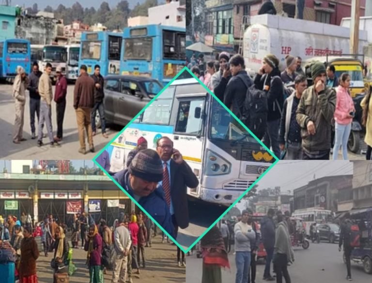 उत्तराखंड में केंद्र सरकार के नए कानून के विरोध में हड़ताल पर निजी ट्रांसपोर्टर, जगह-जगह प्रदर्शन,भीषण ठंड में कई तरह की परेशानियां सहने को मजबूर है आम यात्री।