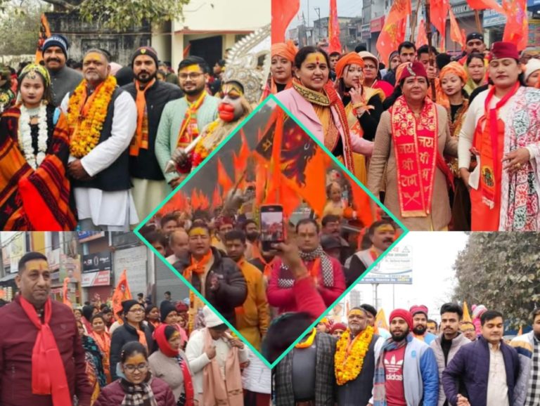 खटीमा- दिन में होली…रात को दिवाली, हर तरफ जले दीप,सड़कों में उमड़ा जन सैलाब हर ओर रामभक्तों की जय कारों से गुंजायमान हुई सड़कें।