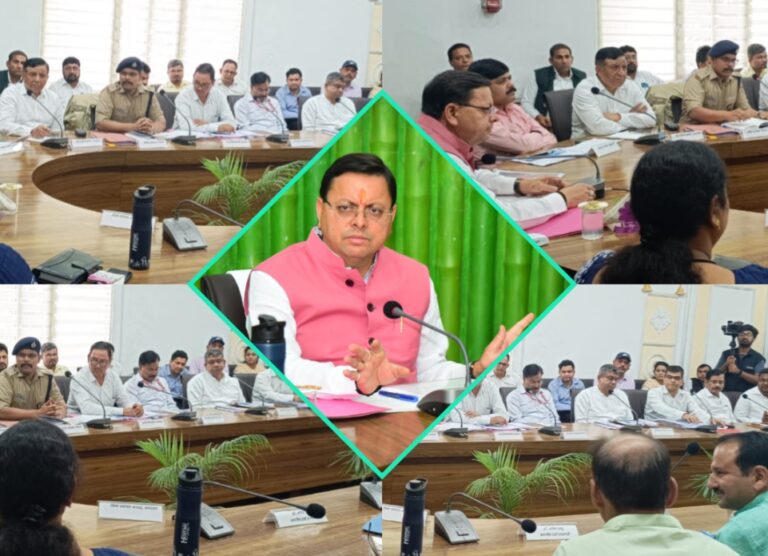 मुख्यमंत्री धामी  ने उत्तर भारत के सुप्रसिद्ध मां पूर्णागिरी मेले की विभिन्न व्यवस्थाओं के संबद्ध में ली समीक्षा बैठक।हमारा संकल्प है कि पूर्णागिरी मेले से श्रद्धालु अच्छा अनुभव लेकर जाए : सीएम।