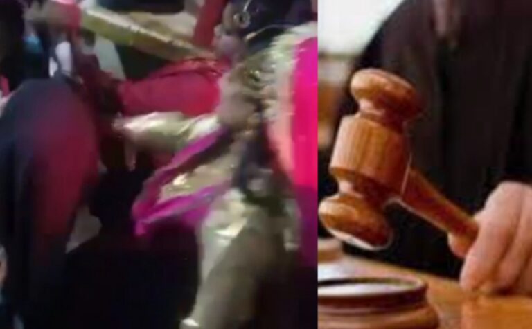 दुल्हन के परिजनों ने रिसेप्शन पार्टी में पहुंचकर दूल्हा-दुल्हन से जमकर की मारपीट ,कोर्ट के आदेश के बाद पुलिस ने आरोपियों के खिलाफ मुकदमा किया दर्ज।