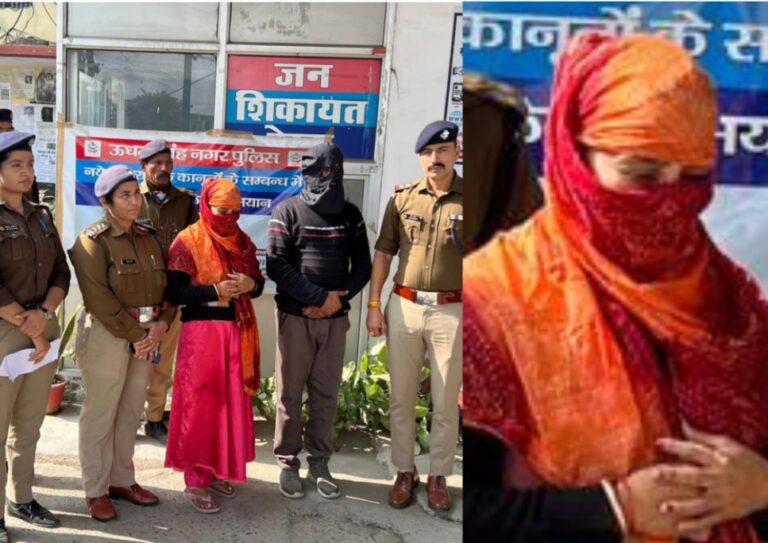 शिक्षक को हनीट्रैप में फंसाया,फिर ब्लैकमेल कर वसूली रकम,पुलिस ने मामले का खुलासा करते हुए दंपत्ति समेत 4 आरोपियों को किया गिरफ्तार, रैकेट द्वारा दर्जन भर लोगो को बनाया हनी ट्रेप का शिकार।