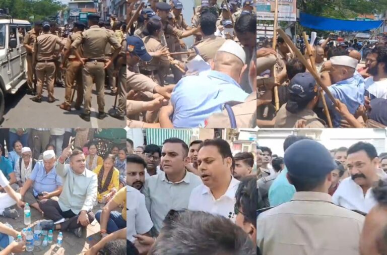 सुर्खियों में रामनगर का कांग्रेस कार्यालय,कांग्रेस कार्यालय में ताले को लेकर हुआ भारी हंगामा, पूर्व विधायक रणजीत रावत और समर्थकों की पुलिस से झड़प ,पूर्व विधायक का आरोप कार्यकर्ताओं पर किया लाठीचार्ज।