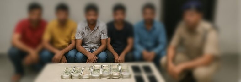 टनकपुर में SOG ने जुआ कारोबार करने वालों पर कसा शिकंजा, जुआ खेलते 6 लोगों को किया गिरफ्तार, ₹21,900 नकदी व 6 मोबाइल बरामद।