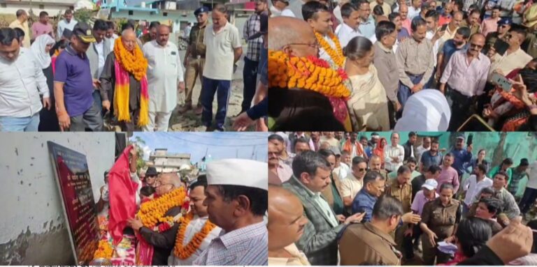 कालाढूंगी में सड़क शिलान्यास के दौरान हंगामा — बीजेपी विधायक बंशीधर भगत को झेलना पड़ा विरोध, परिवार ने लगाया अड़ंगा, बोले—“हमारी ज़मीन पर सड़क नहीं बनेगी”