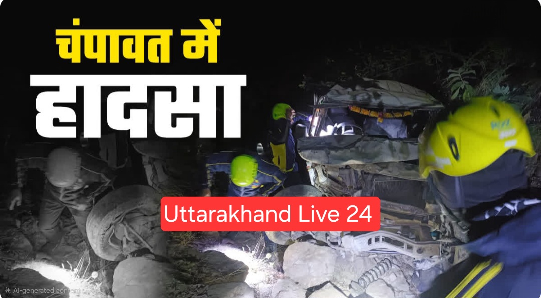 चंपावत में दिल दहला देने वाला हादसा: बारात की गाड़ी 200 फीट गहरी खाई में गिरी, मां-बेटे समेत 5 की दर्दनाक मौत — खुशियां मातम में बदल गईं