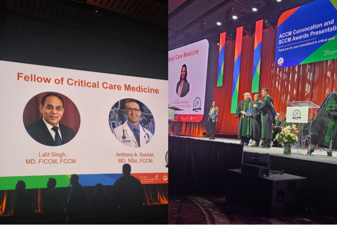 “अंतरराष्ट्रीय मंच पर बरेली का परचम: डॉ. ललित सिंह को अमेरिका में मिली FCCM की प्रतिष्ठित सम्मान”